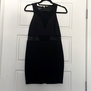 Bebe Black mini dress